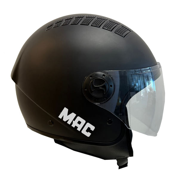 Casco MAC 230 Addax Solid Negro / Mate