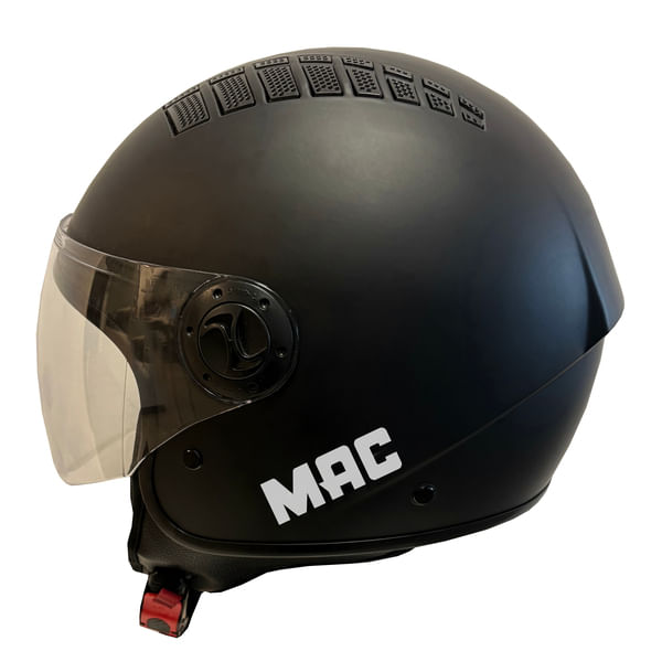 Casco MAC 230 Addax Solid Negro / Mate