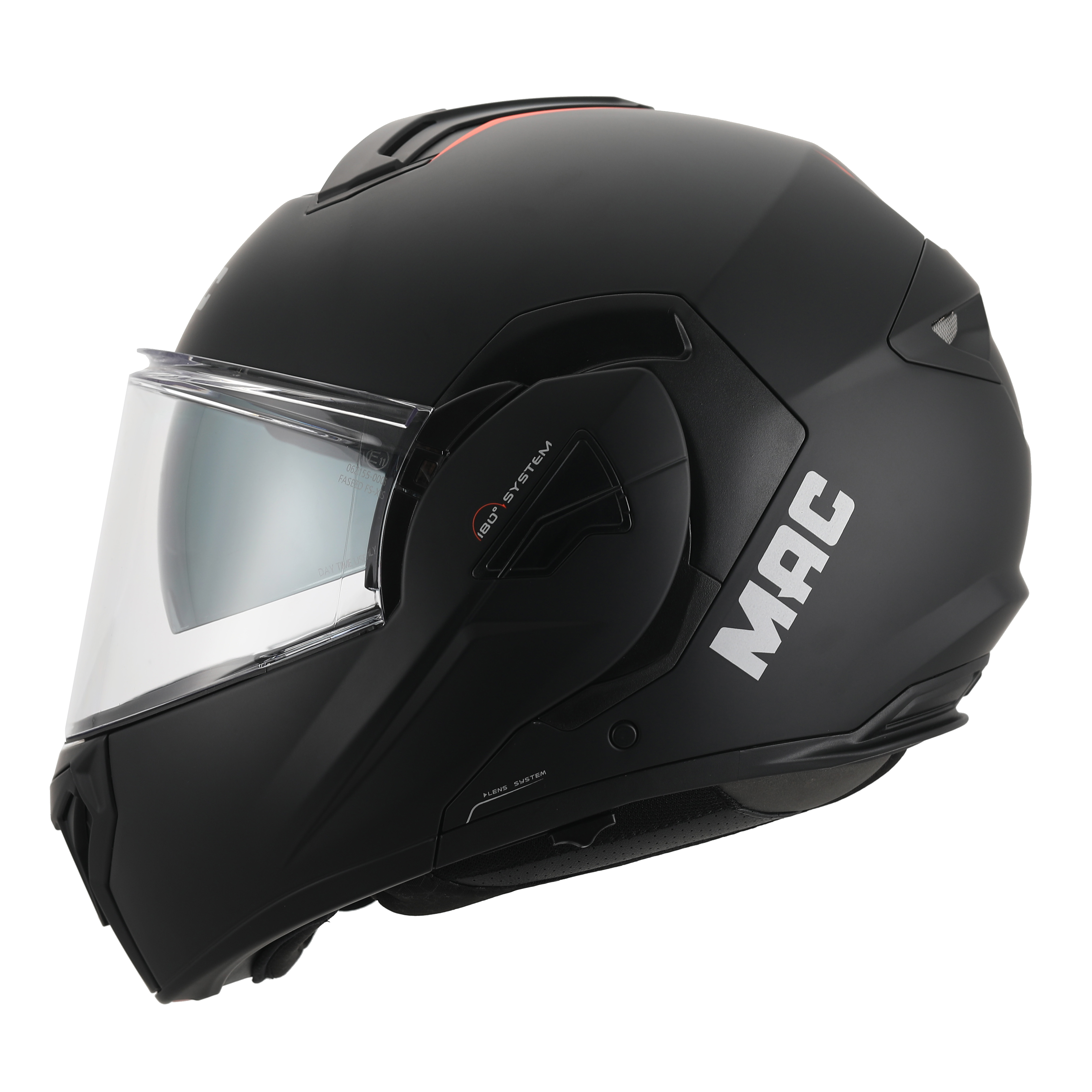 Casco MAC 628 Eclipse Solid Negro / Mate