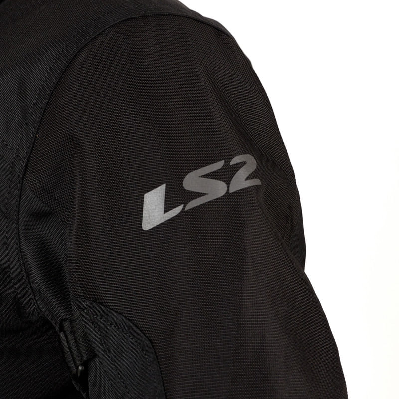 Campera LS2 Serra Evo Mujer Negro