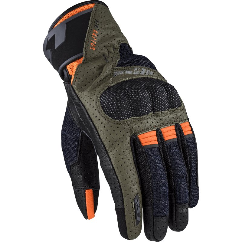 Guante LS2 Air Raptor Hombre Verde / Negro