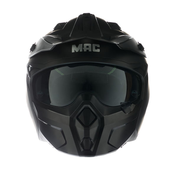 Casco MAC 001 Edge Solid Negro / Mate