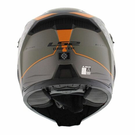 Casco LS2 Drifter Devor Send Negro / Verde / Mate