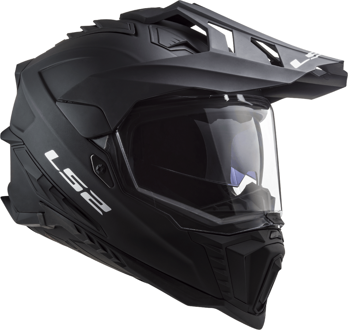 Casco LS2 701 Explorer Solid Negro / Mate