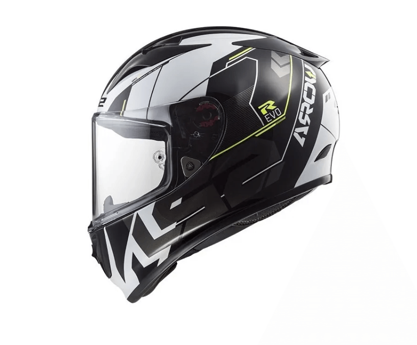 Casco LS2 323 Arrow R Techno Blanco / Negro / Mate