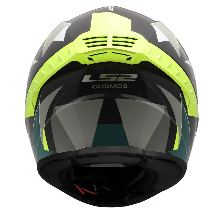 Casco LS2 816 Cosmos Astom Gris / Verde / Mate