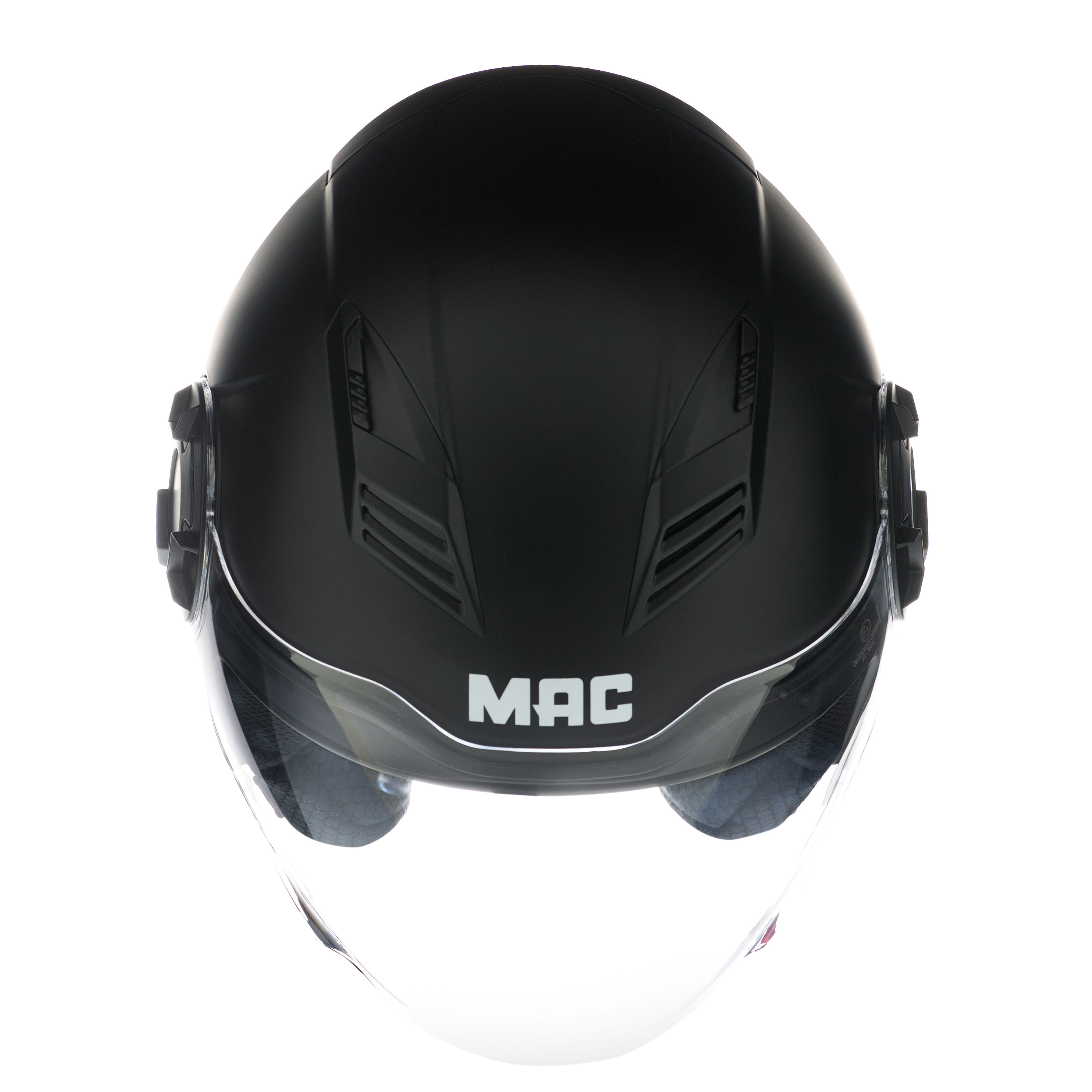 Casco MAC 766 Aerox Solid Negro / Mate