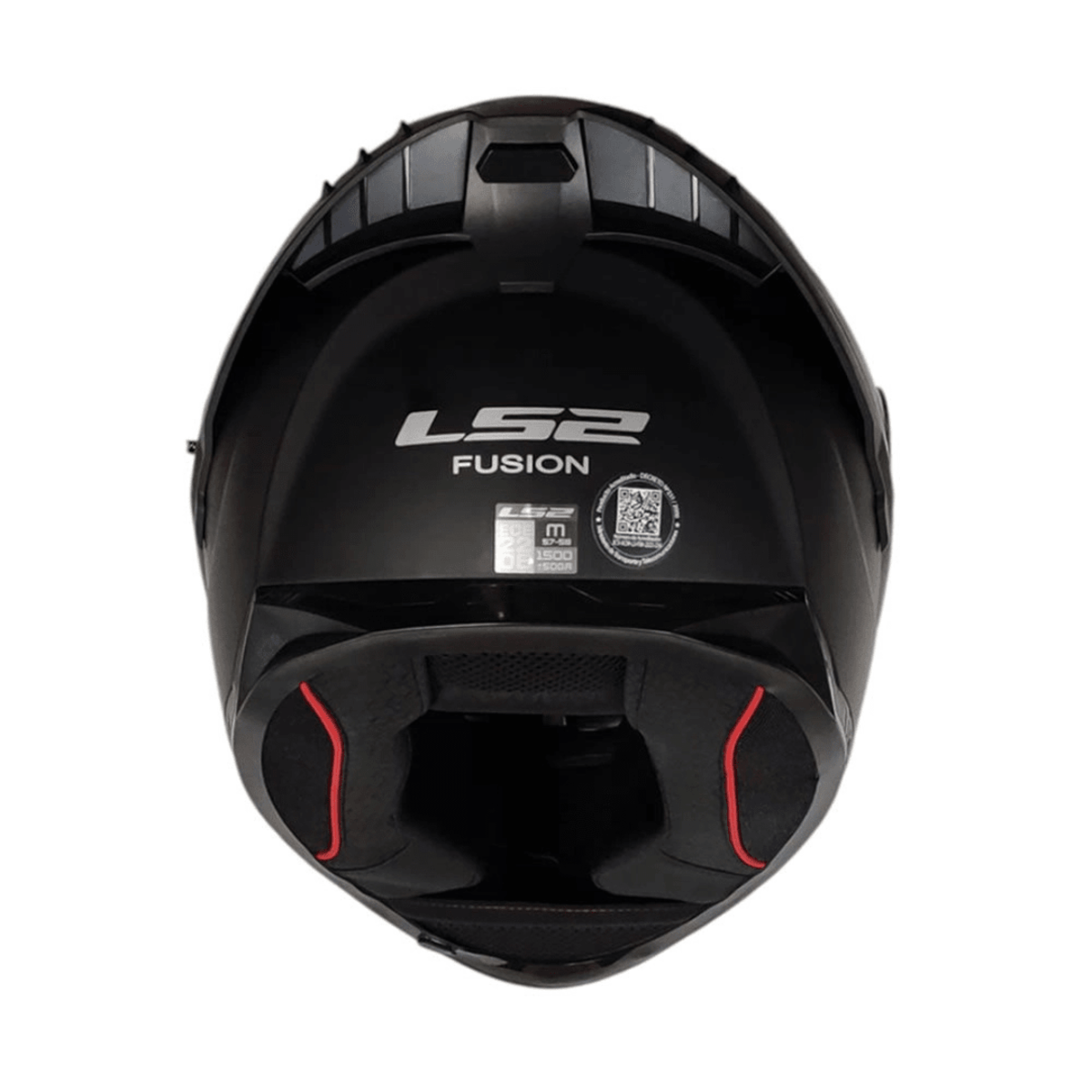 Casco LS2 806 Fusion Solid Negro / Mate