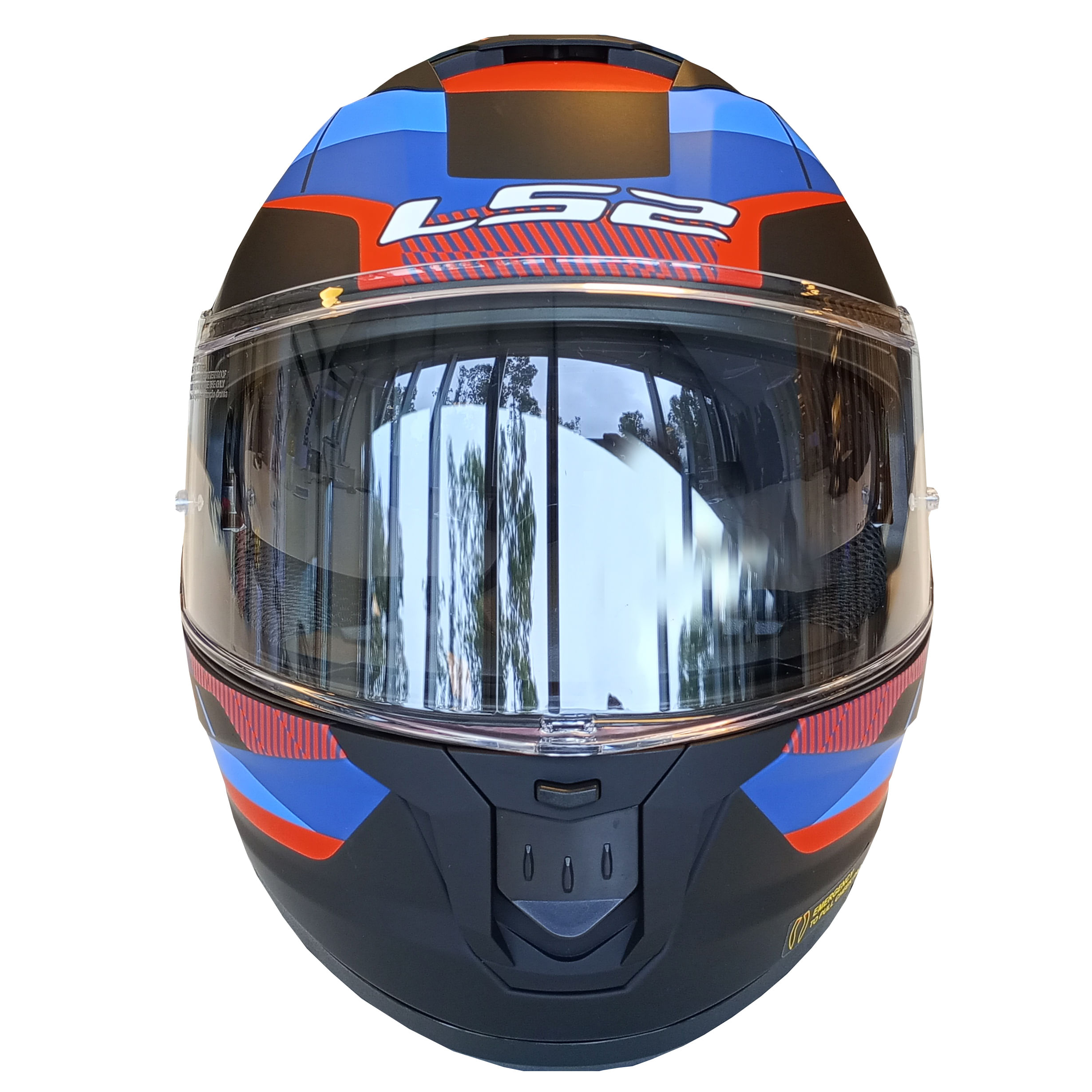 Casco LS2 808 Stream II Road Negro / Azul / Mate