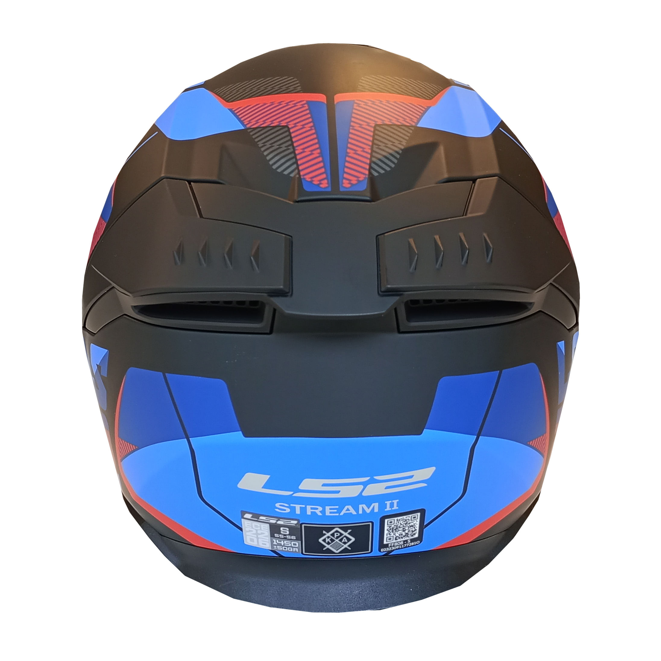 Casco LS2 808 Stream II Road Negro / Azul / Mate
