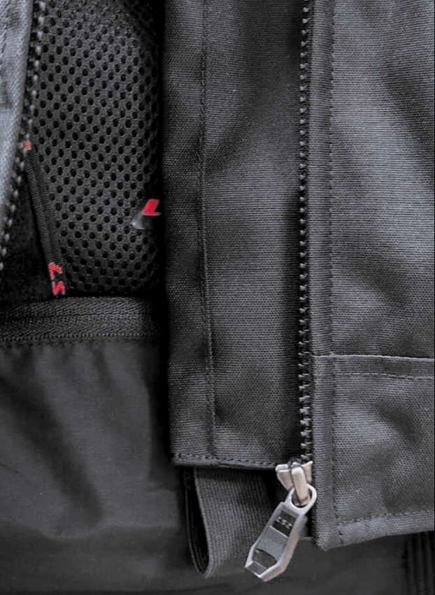 Campera LS2 Apex Mujer Negro / Gris