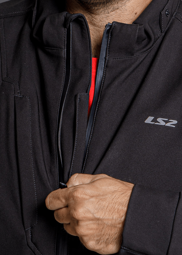 Campera LS2  Bolton Mujer Negra