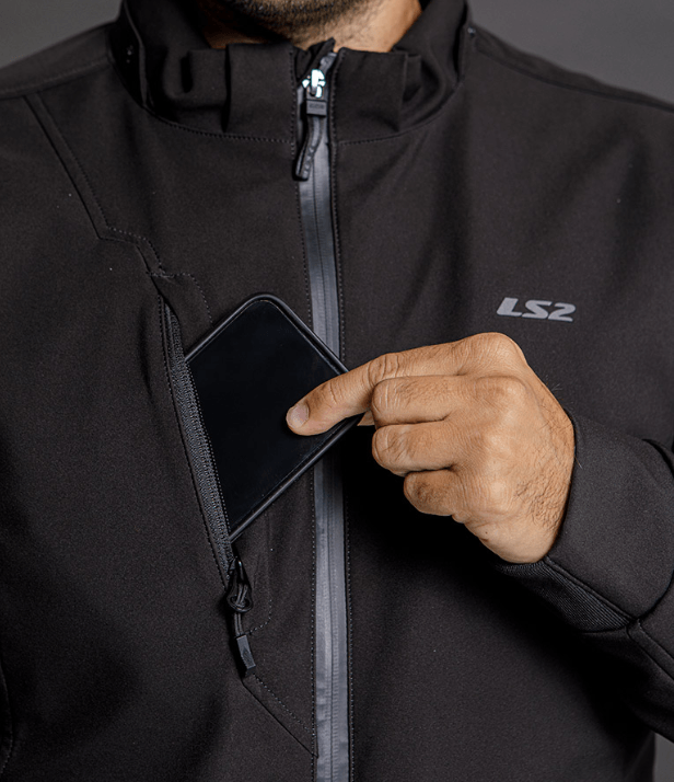 Campera LS2  Bolton Mujer Negra