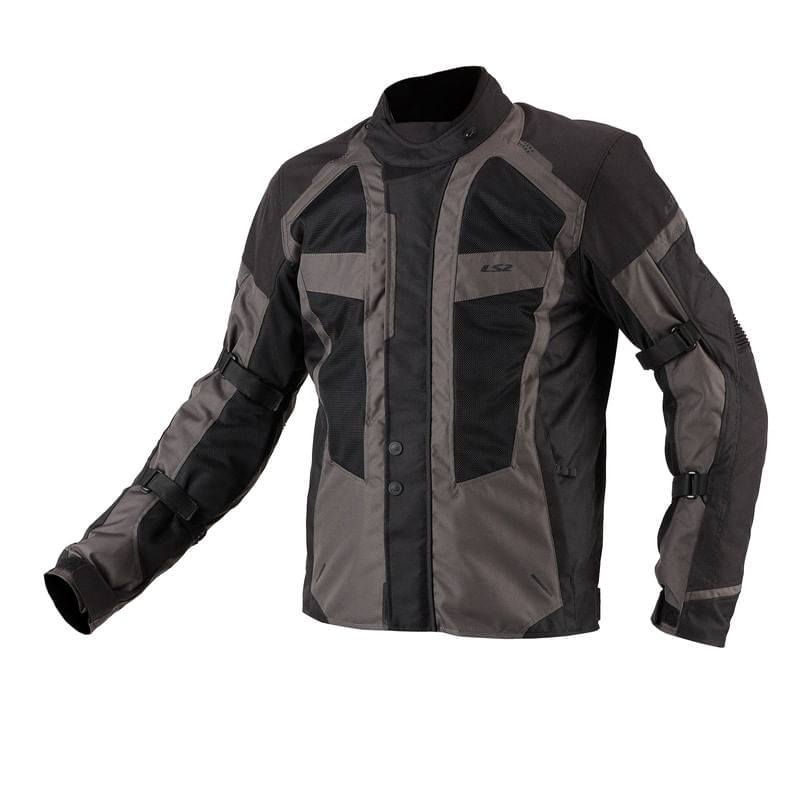 Campera LS2 Scout Hombre Negro / Gris