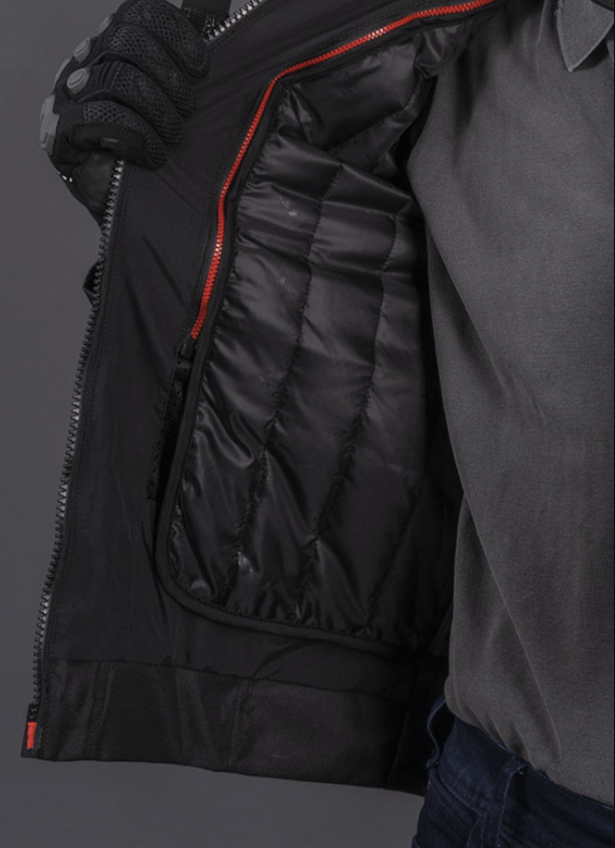 Campera LS2 Sepang Hombre / Negro / Amarillo