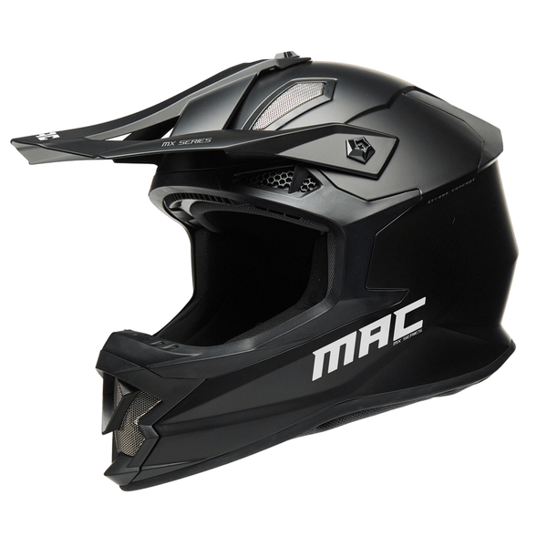 Casco MAC 609 Virtus Solid Negro / Mate