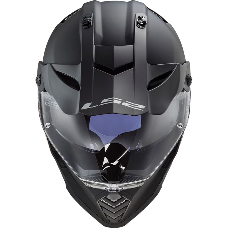 Casco LS2 436 Pioneer Solid Negro / Mate