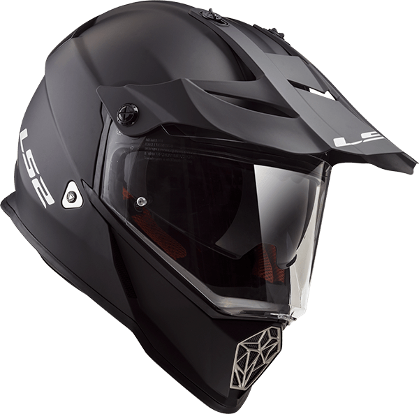 Casco LS2 436 Pioneer Solid Negro / Mate