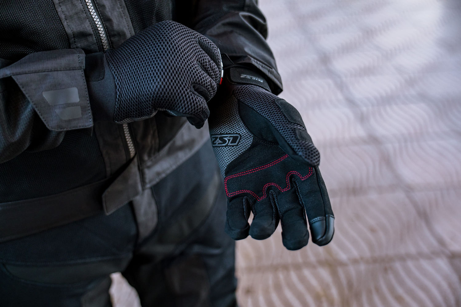 Guante LS2 Cool Hombre Negro