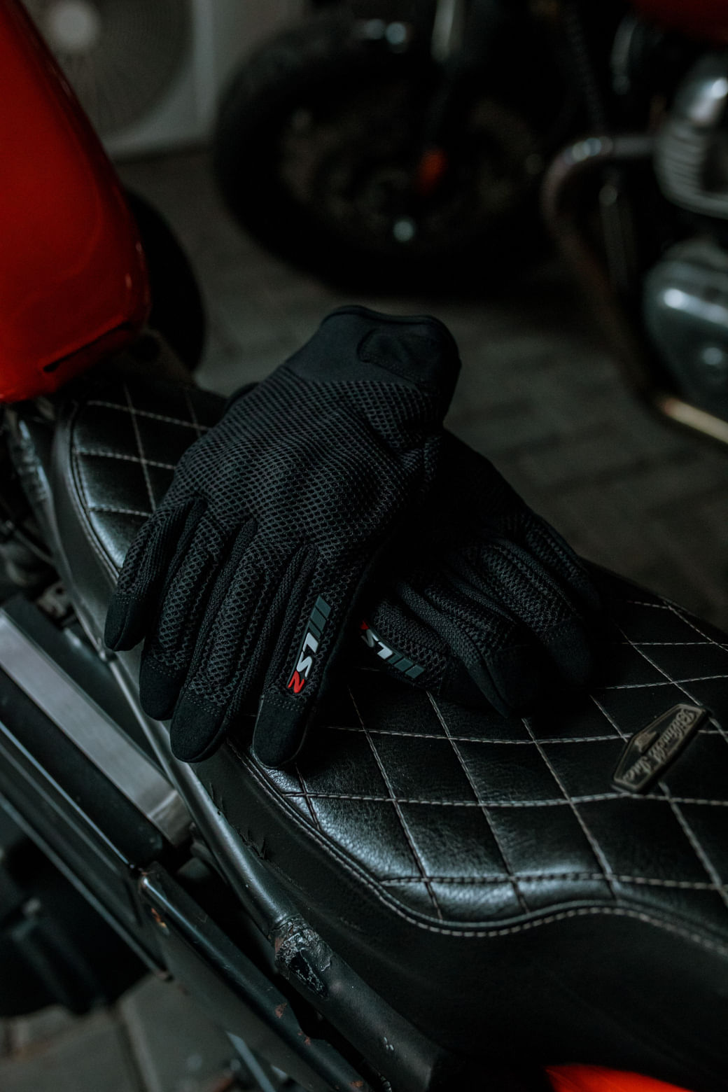 Guante LS2 Ray Hombre Negro