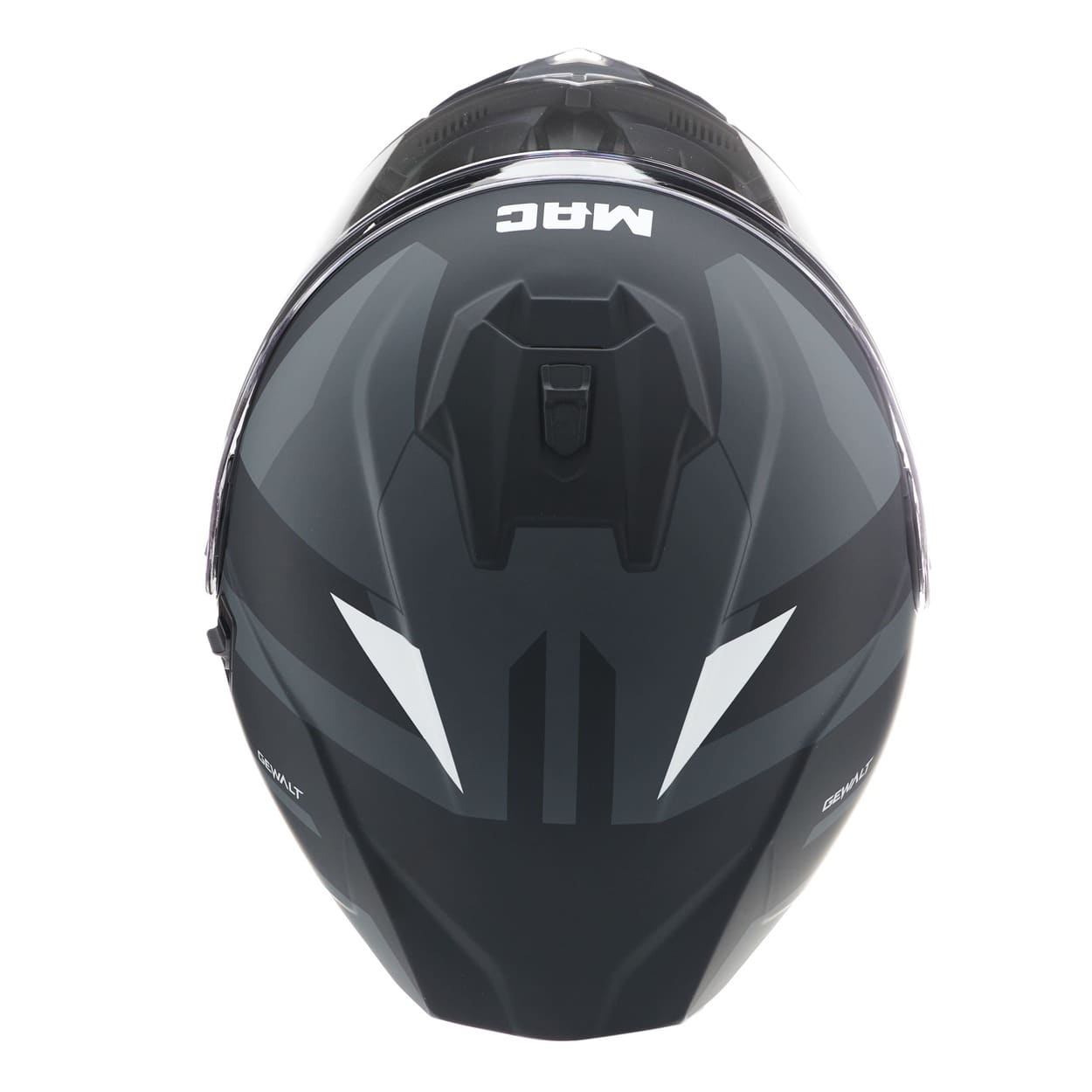 Casco MAC 166 Blaze Gewalt Negro / Gris / Mate