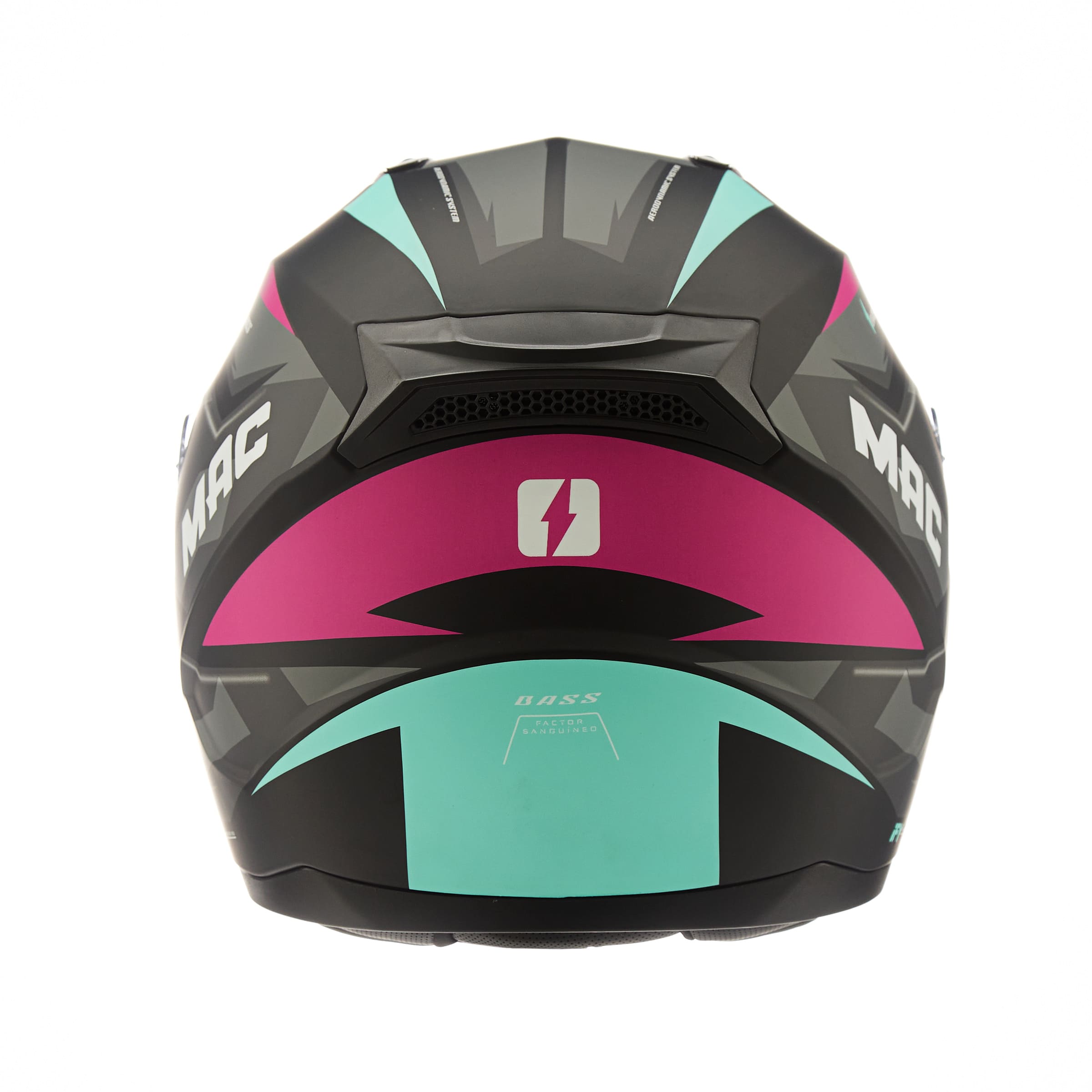 Casco MAC 067 Bass Taylor Gris / Rosa / Mate