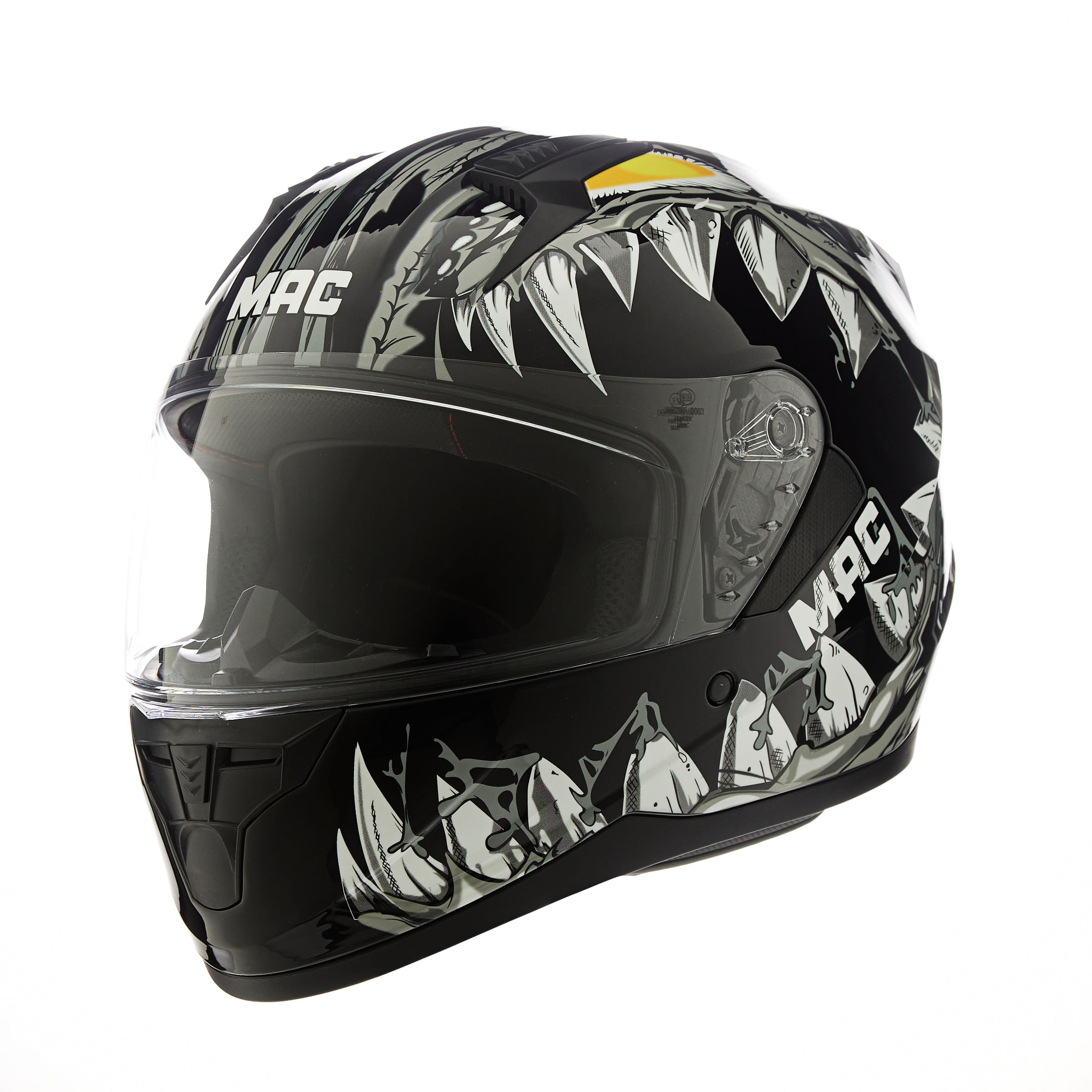 Casco MAC 067 Bass Zoro Negro / Brillo
