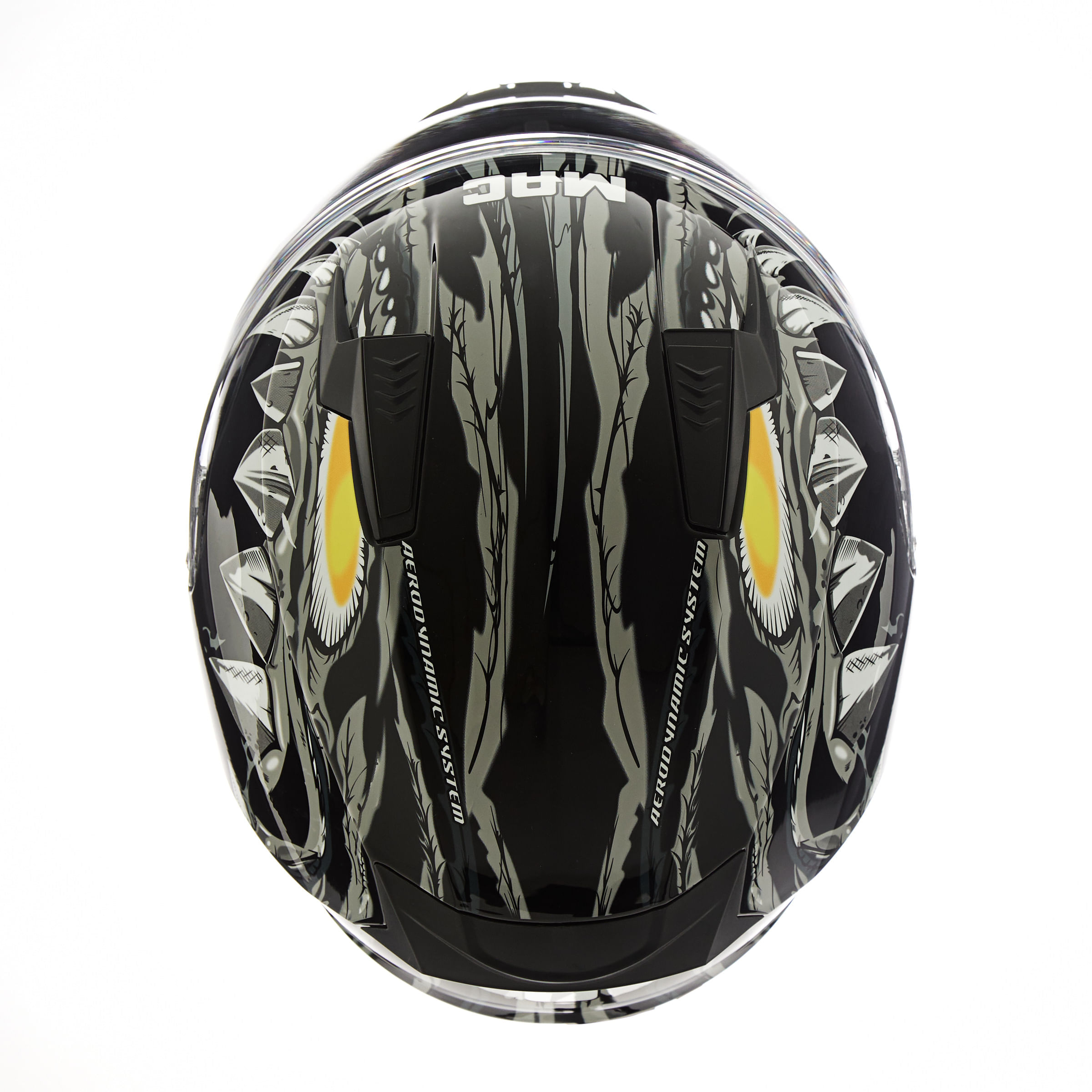 Casco MAC 067 Bass Zoro Negro / Brillo