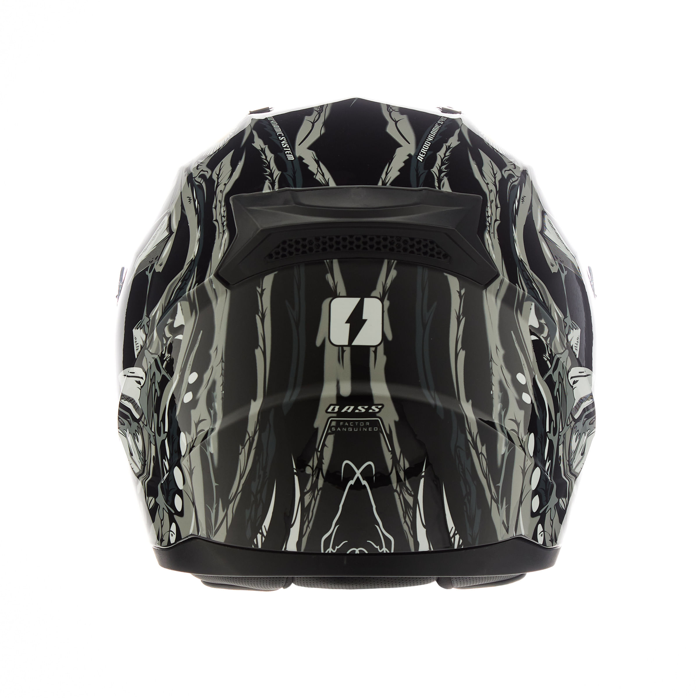 Casco MAC 067 Bass Zoro Negro / Brillo