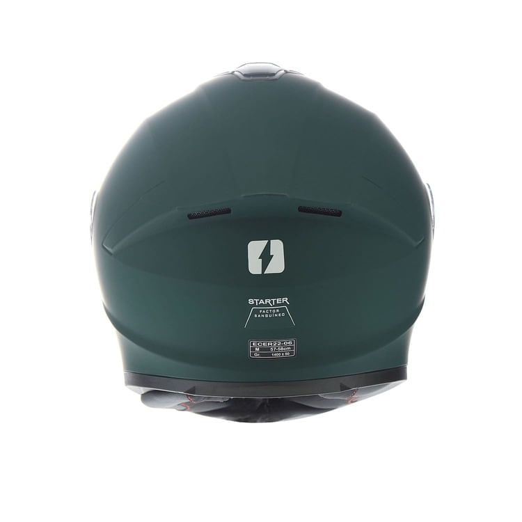 Casco MAC 801 Starter Solid Verde / Mate