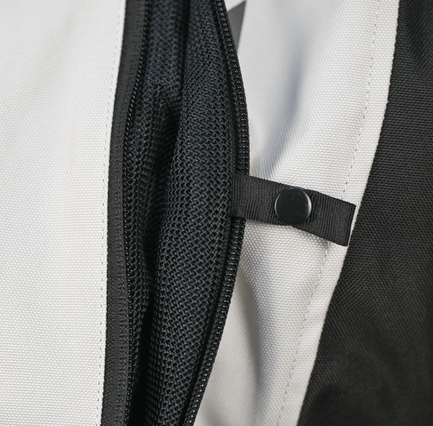 Campera LS2 Narvik Mujer Gris / Negro