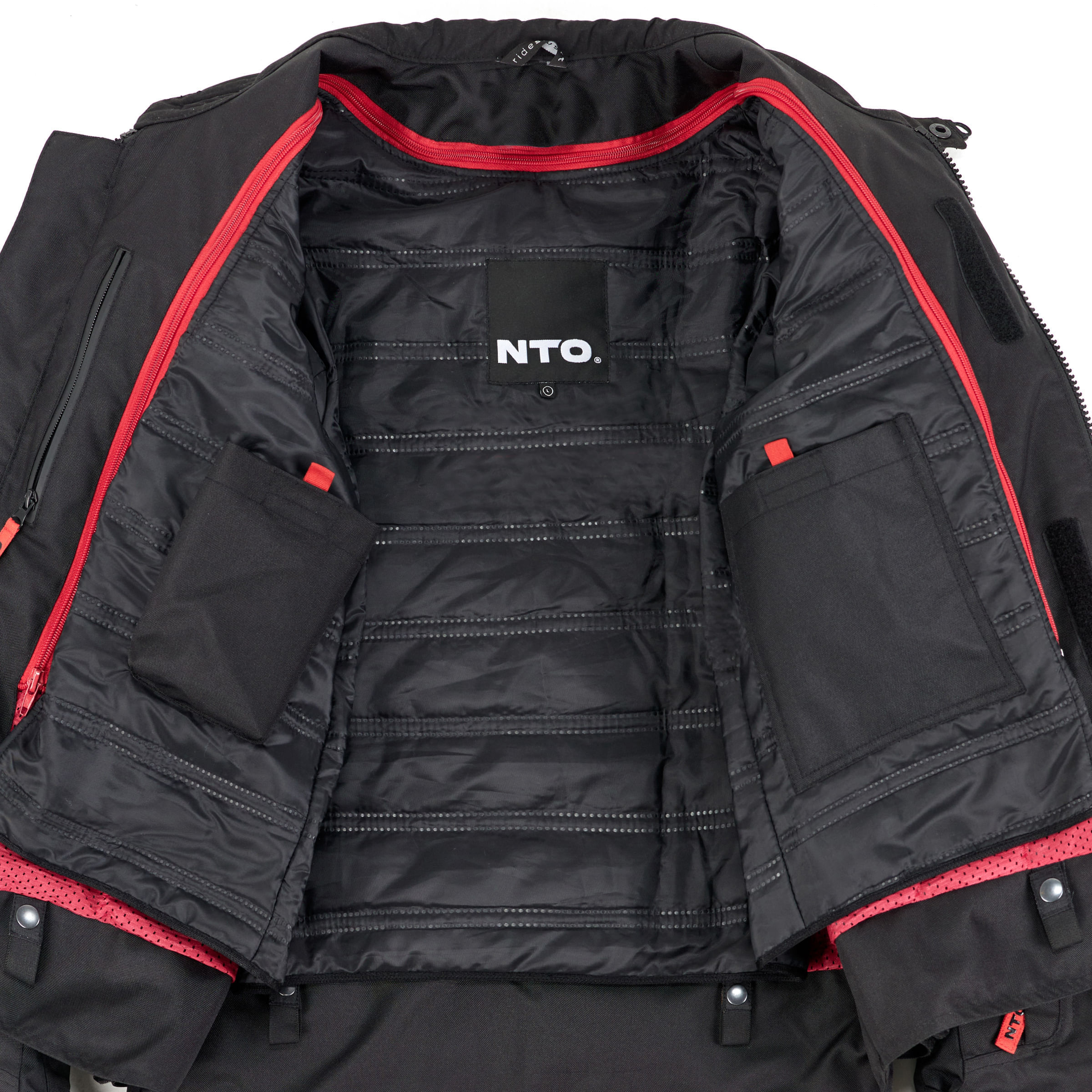 Campera Cordura NTO City Evo Hombre Negra