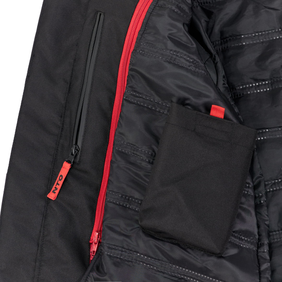 Campera Cordura NTO City Evo Hombre Negra