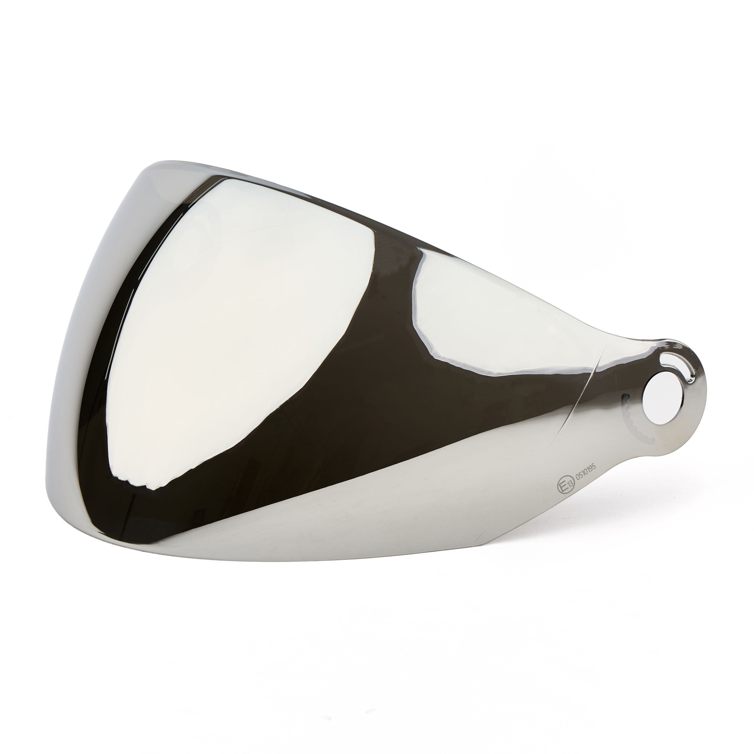 Visor MAC 721 Beat Plateado