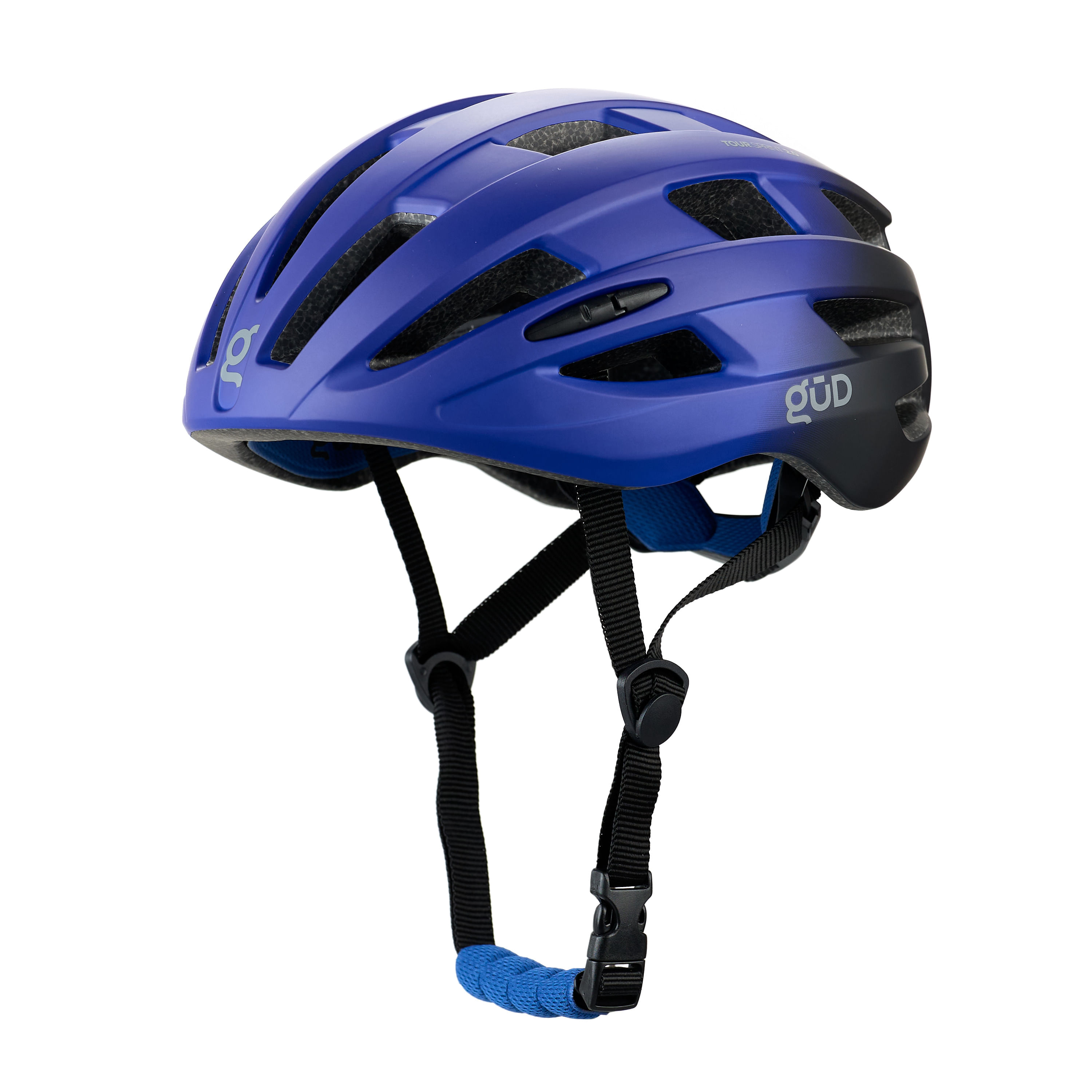 Casco GUD Sprint II Negro / Azul / Mate