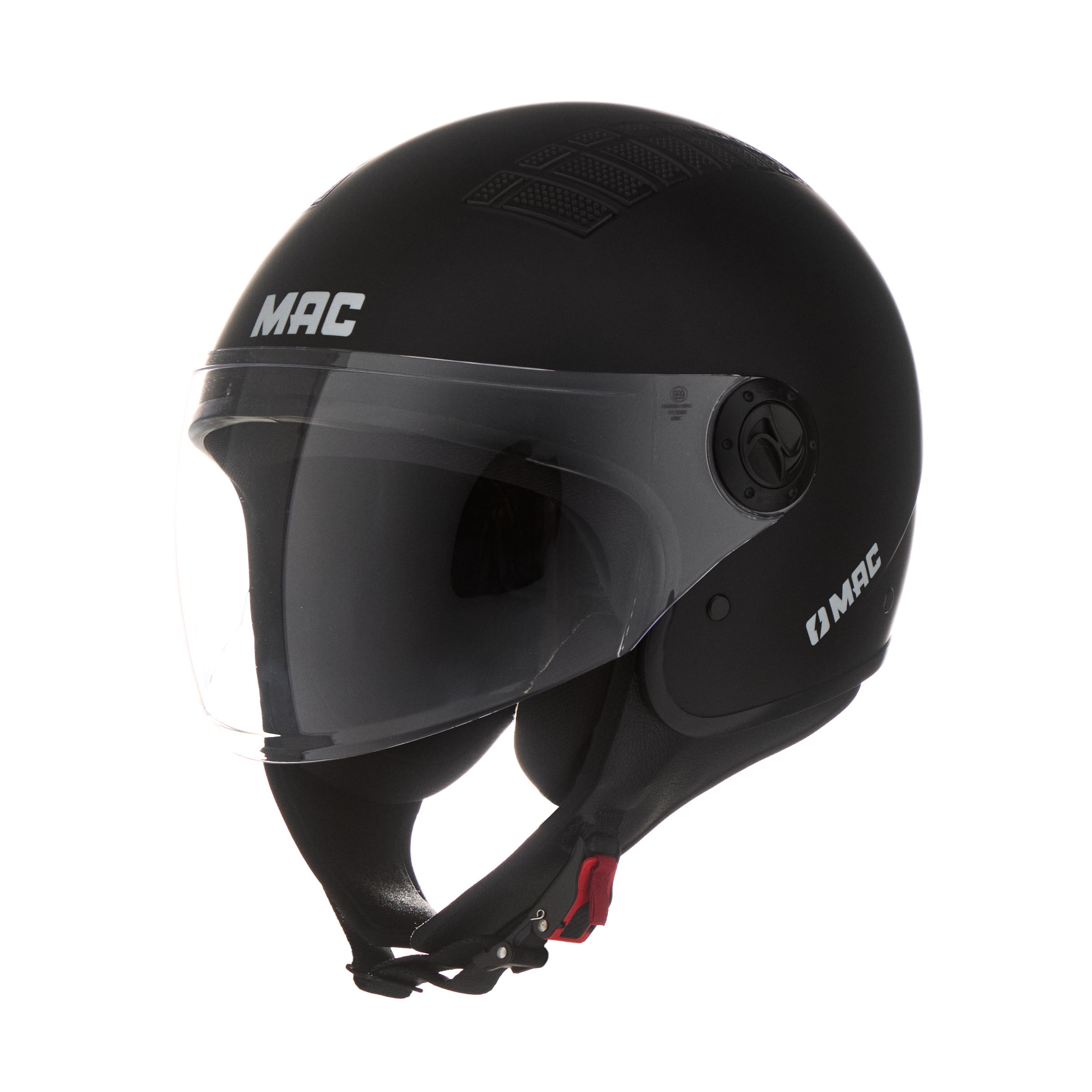 Casco MAC 230 Addax Solid Negro / Mate