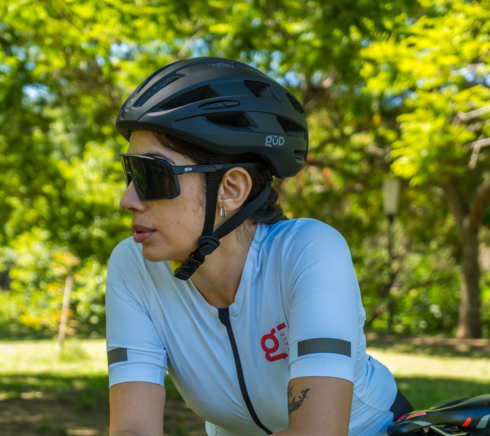 Casco GUD Sprint II Negro / Mate