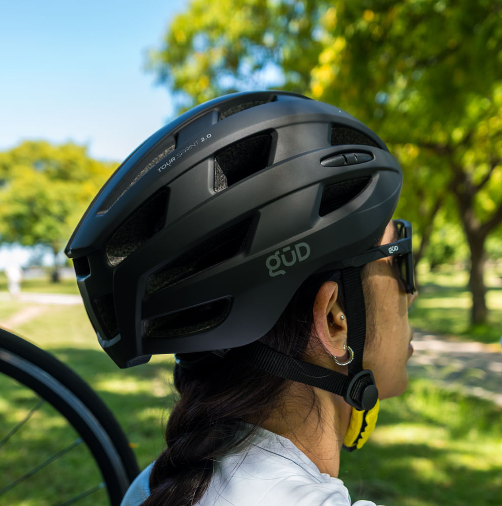 Casco GUD Sprint II Negro / Mate