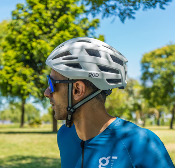 Casco GUD Sprint II Blanco / Mate