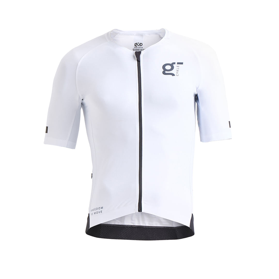 Jersey GUD Lite Hombre Degrade Blanco