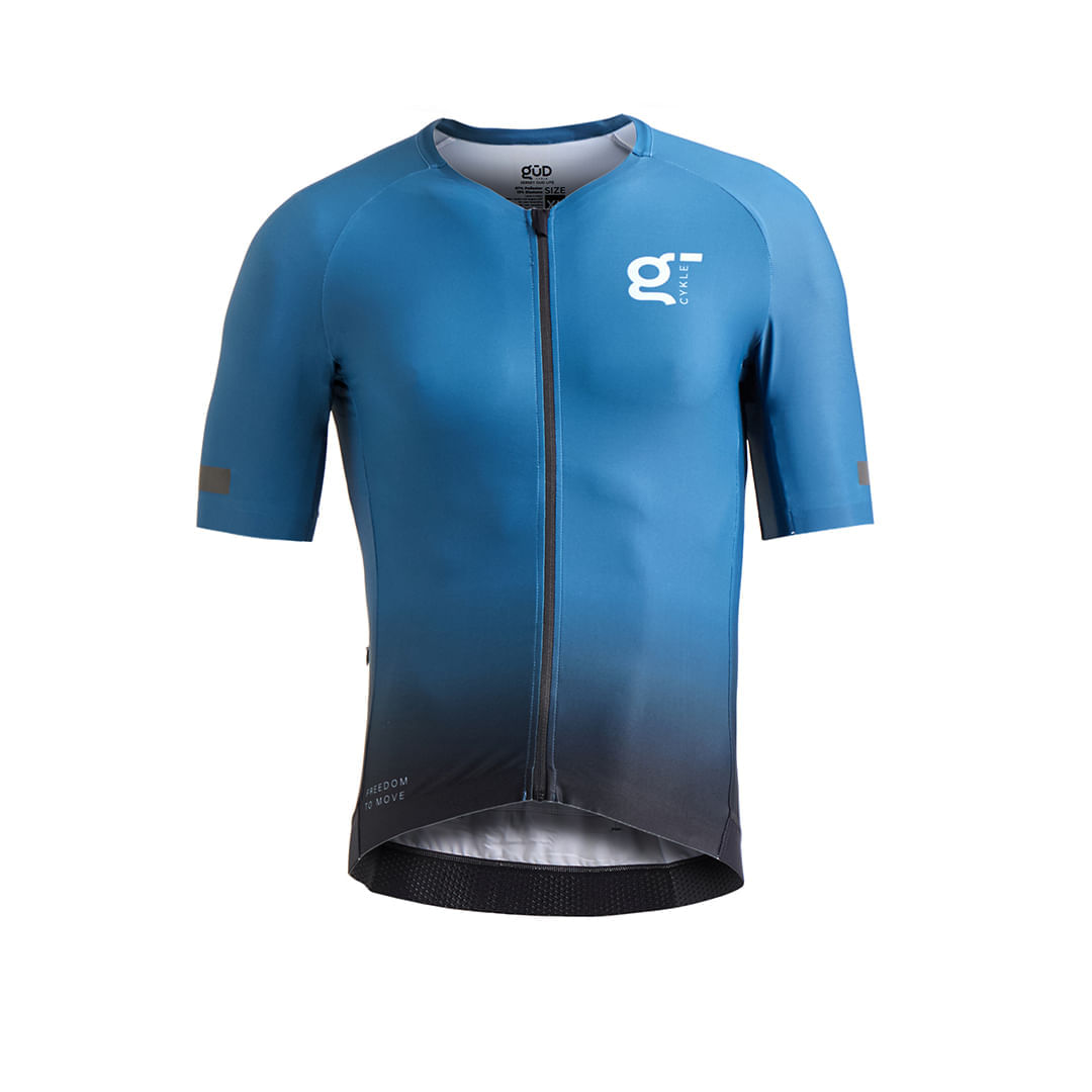 Jersey GUD Lite Hombre Degrade Azul