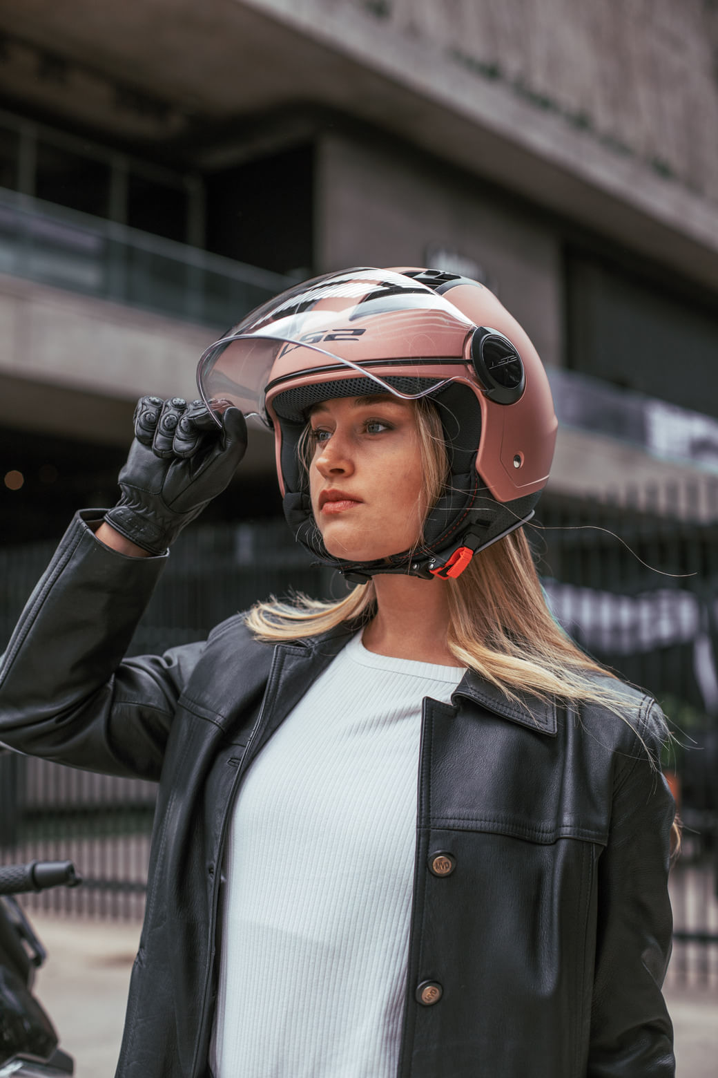 Casco LS2 562 Airflow Solid Rosa / Mate