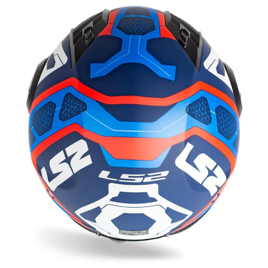 Casco LS2 562 Airflow Android Azul / Rojo / Mate