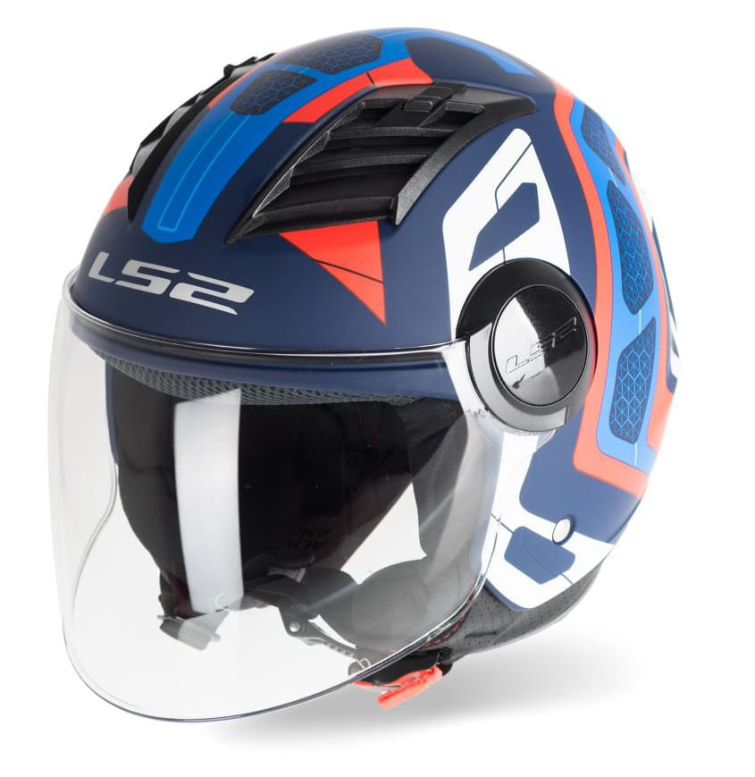 Casco LS2 562 Airflow Android Azul / Rojo / Mate