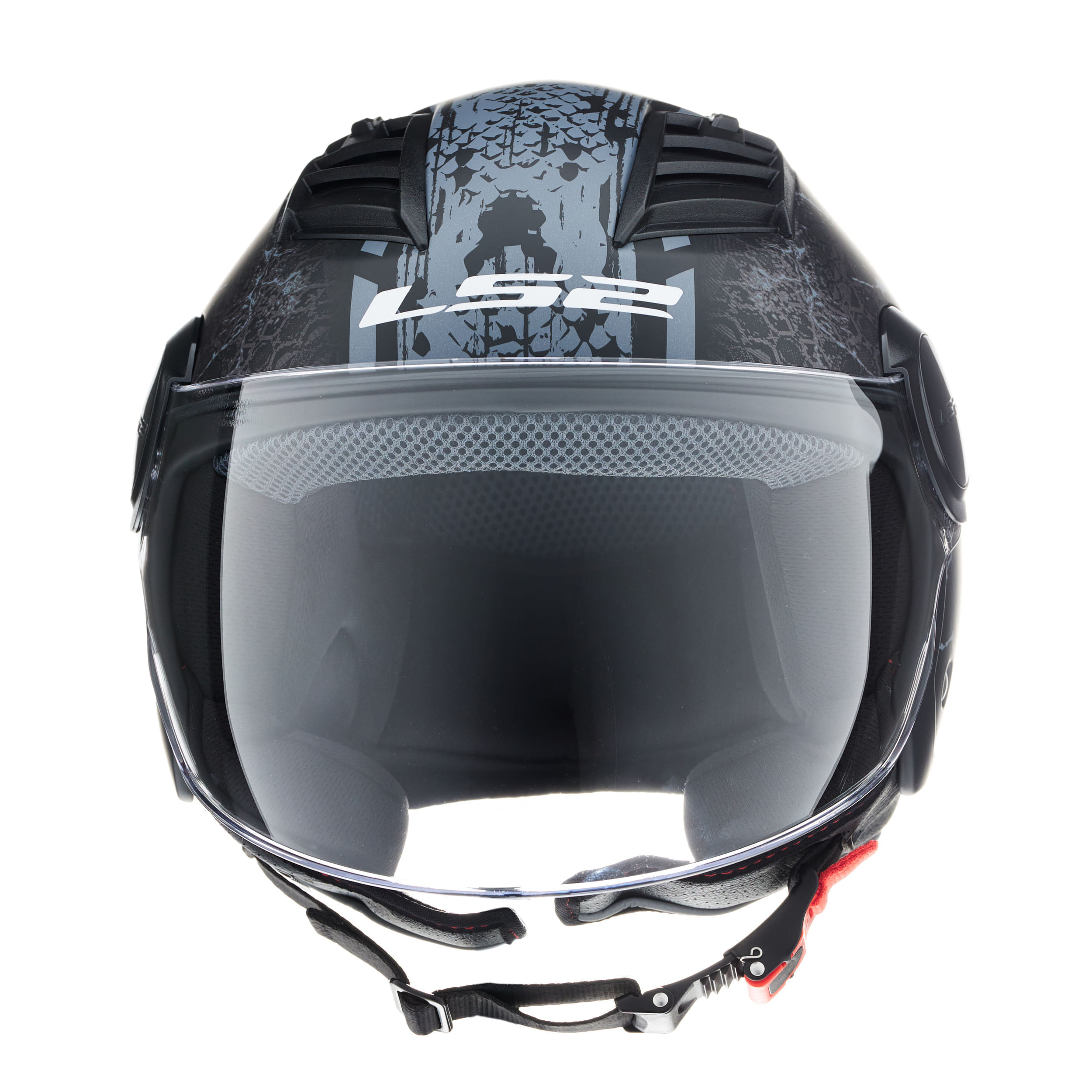 Casco LS2 562 Airflow Snake Azul / Negro / Mate