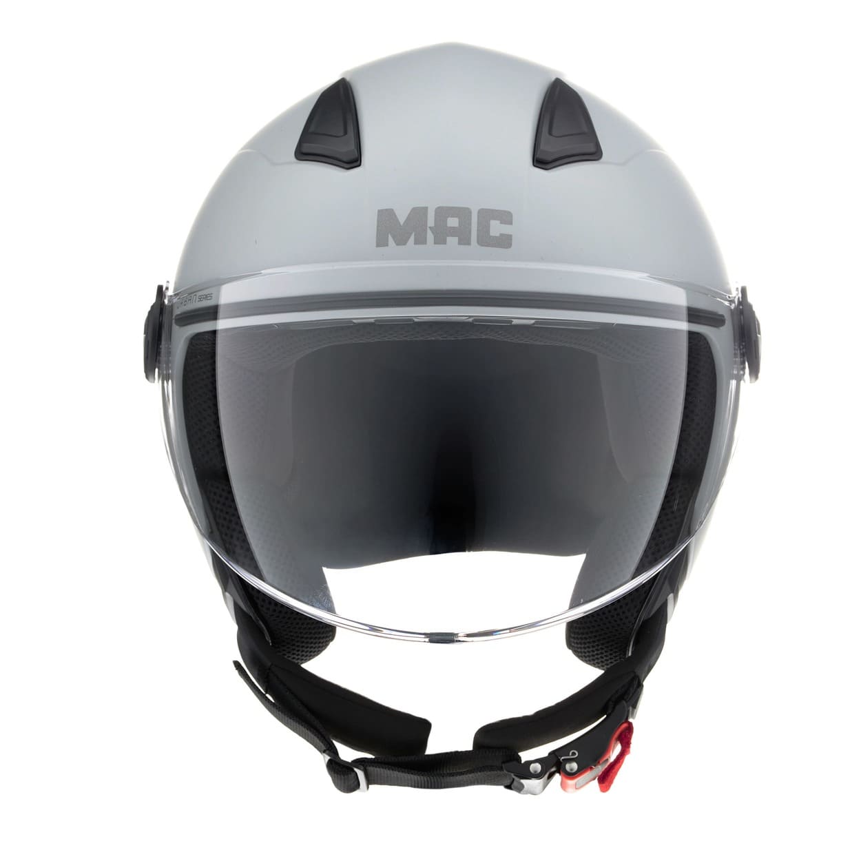 Casco MAC 721 Beat Solid Gris / Brillo