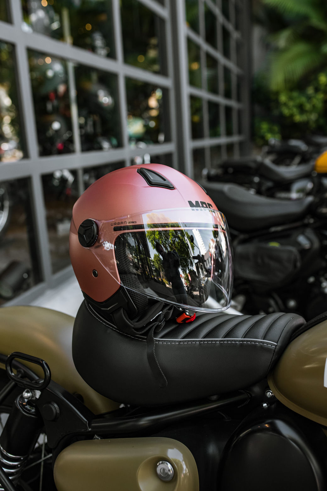 Casco MAC 721 Beat Solid Rosa / Mate