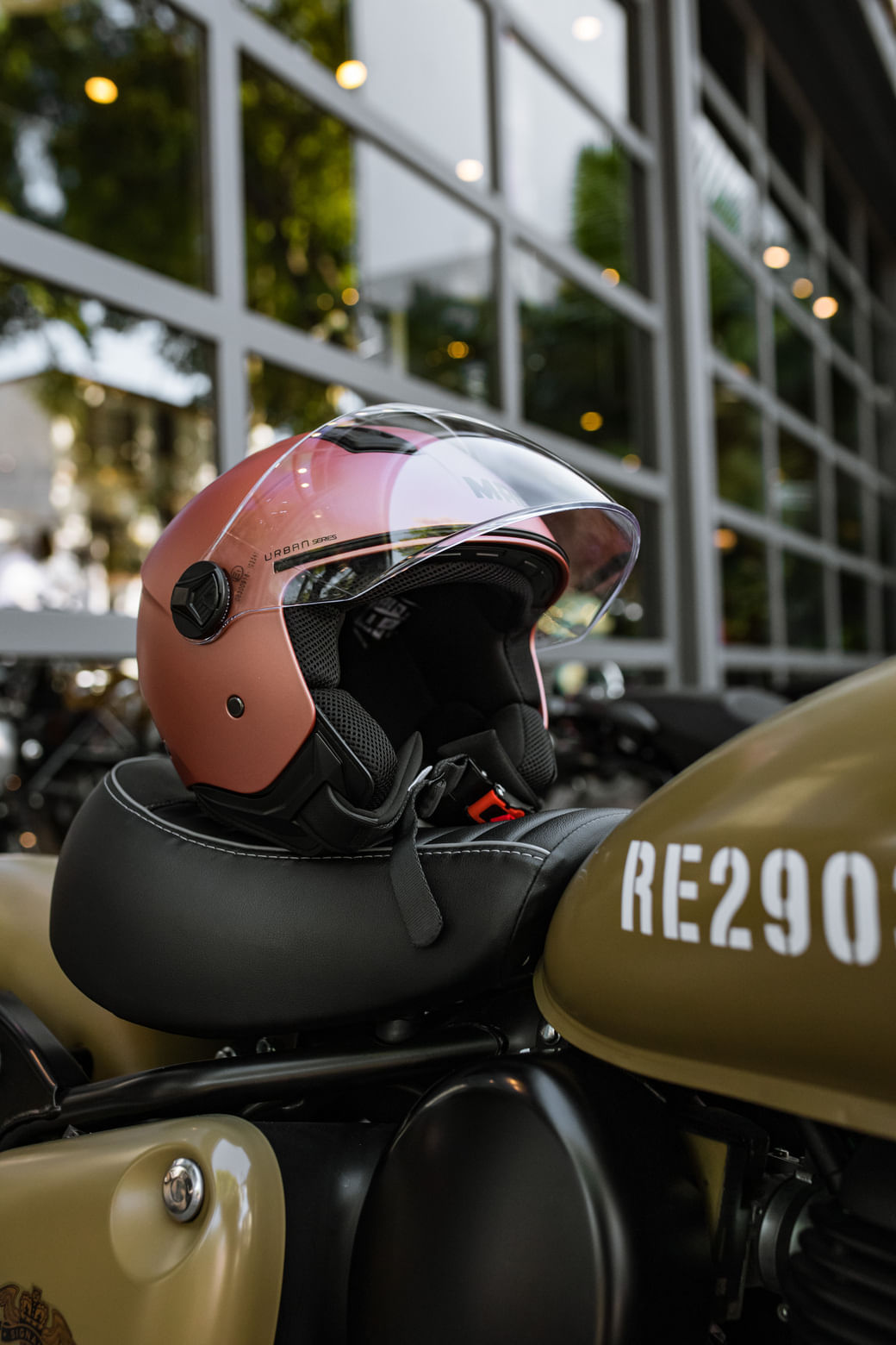 Casco MAC 721 Beat Solid Rosa / Mate