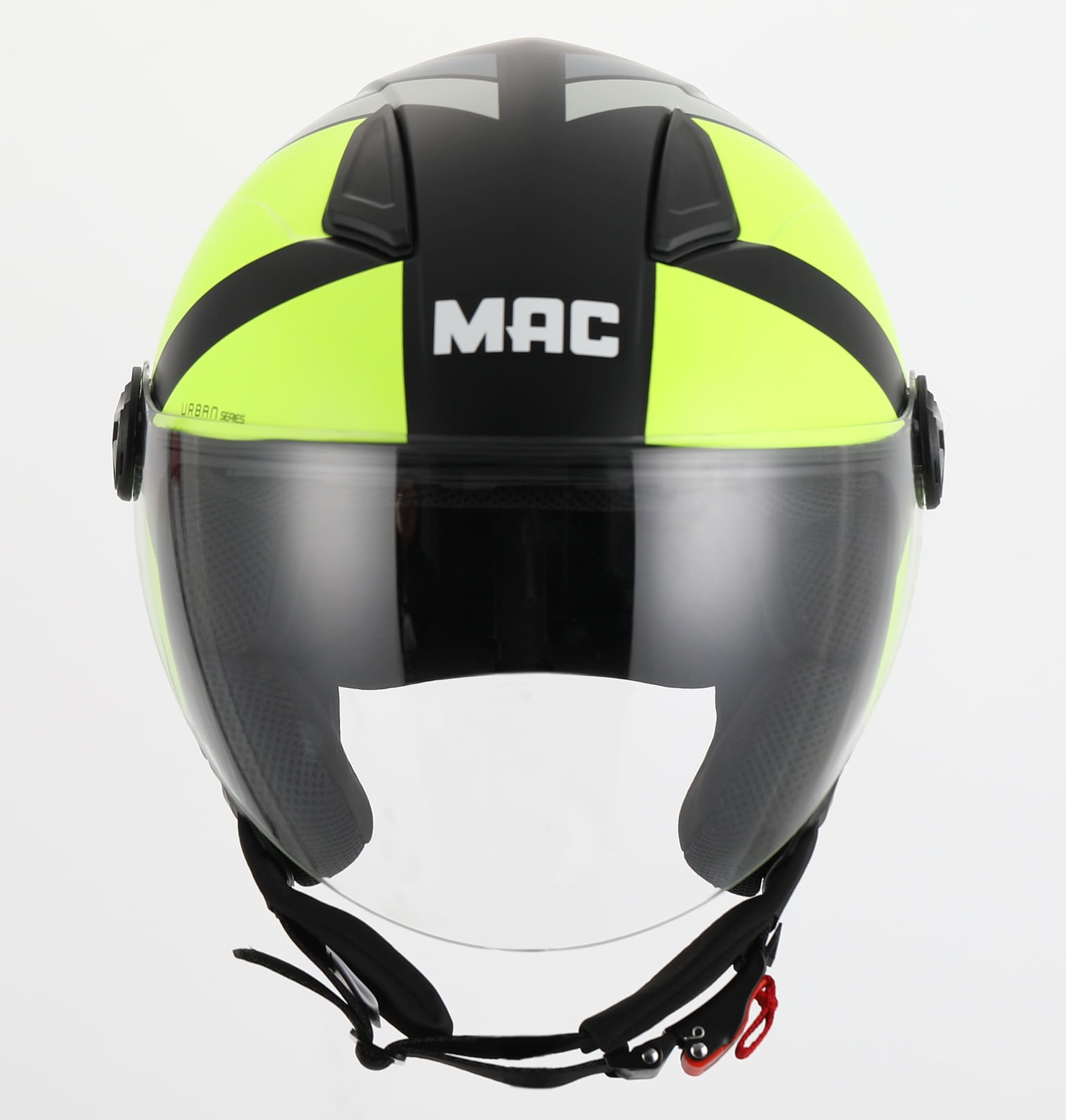 Casco MAC 721 Beat Cyrus Amarillo / Negro / Mate