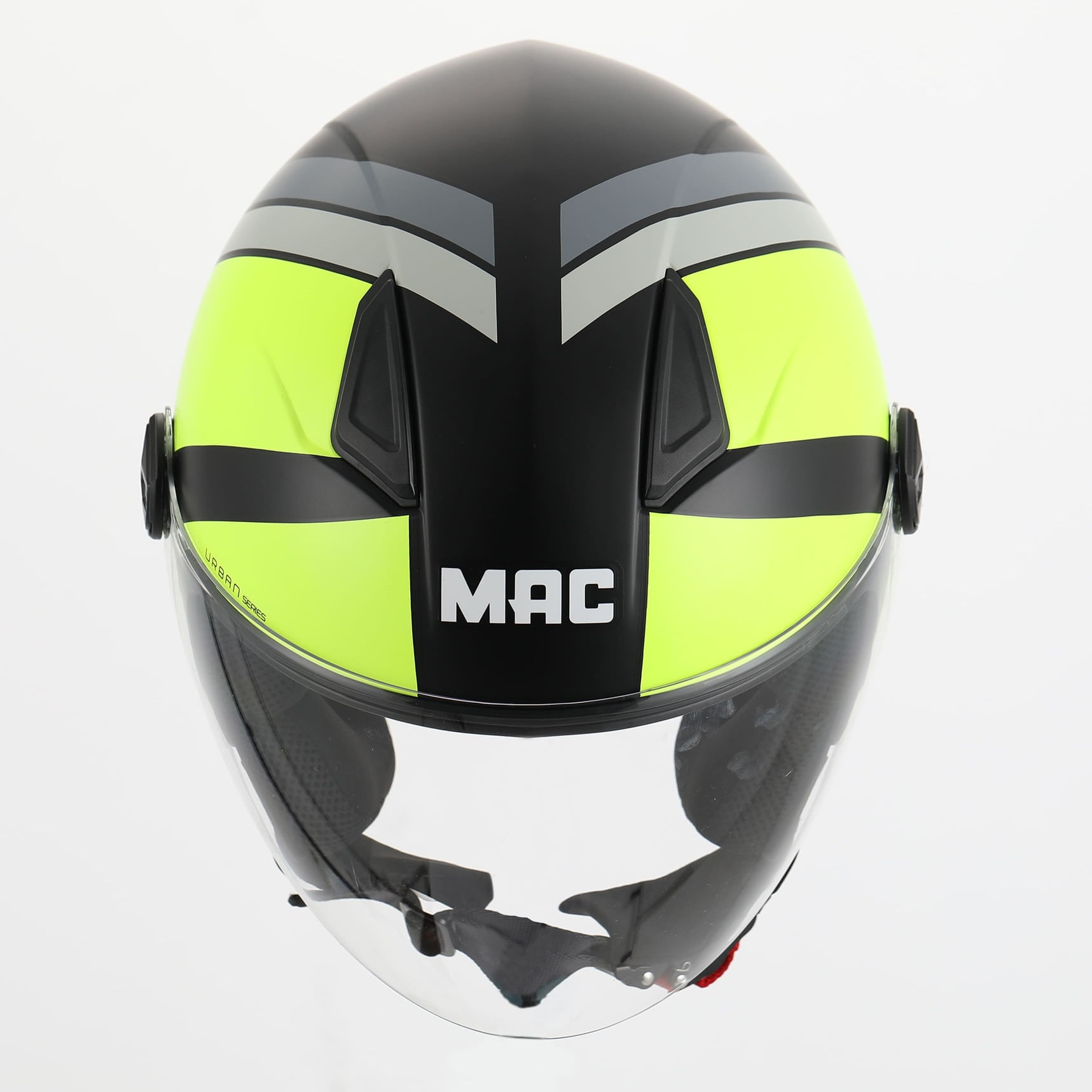 Casco MAC 721 Beat Cyrus Amarillo / Negro / Mate